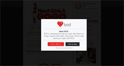 Desktop Screenshot of nerdgirlsagogo.com